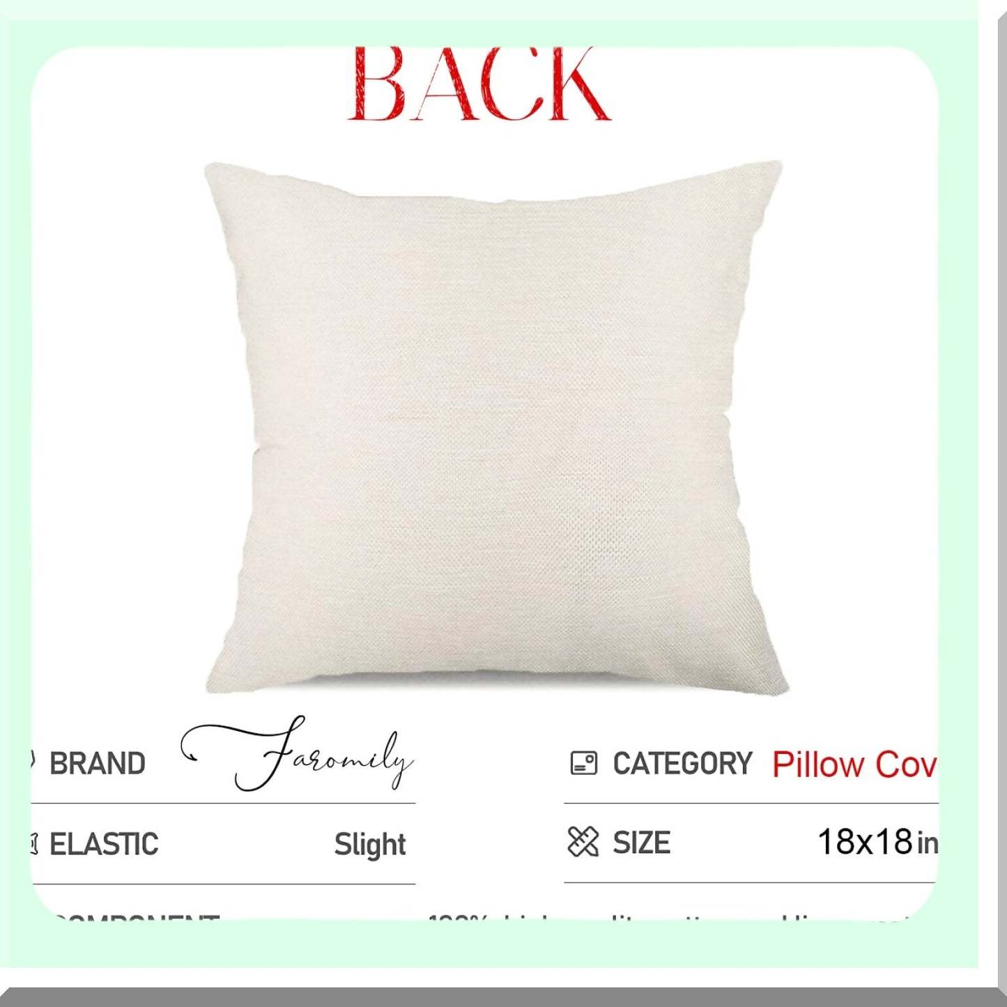 Retro Farmhouse Animal Pillow Covers Set - Vintage Farmer's Market Truck Rooster Sheep Feed Seed Premium Poultry Farm Home Decor Throw Pillow Case - Sofa Cushion Cover 18x18 (Set of 4)