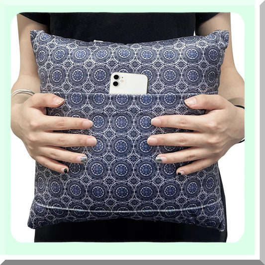 RecoverEase Comfort Pillow - Post-Op Support for Women | Hysterectomy, Tummy Tuck, Mastectomy | Ice Pockets, Cushion Insert | Abdominal Surgery Gifts
