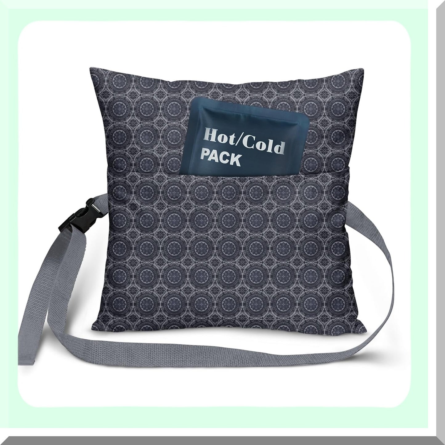 RecoverEase Comfort Pillow - Post-Op Support for Women | Hysterectomy, Tummy Tuck, Mastectomy | Ice Pockets, Cushion Insert | Abdominal Surgery Gifts