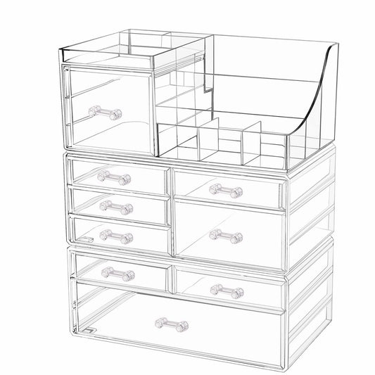 Makeup Storage Organizer with 9 Drawers