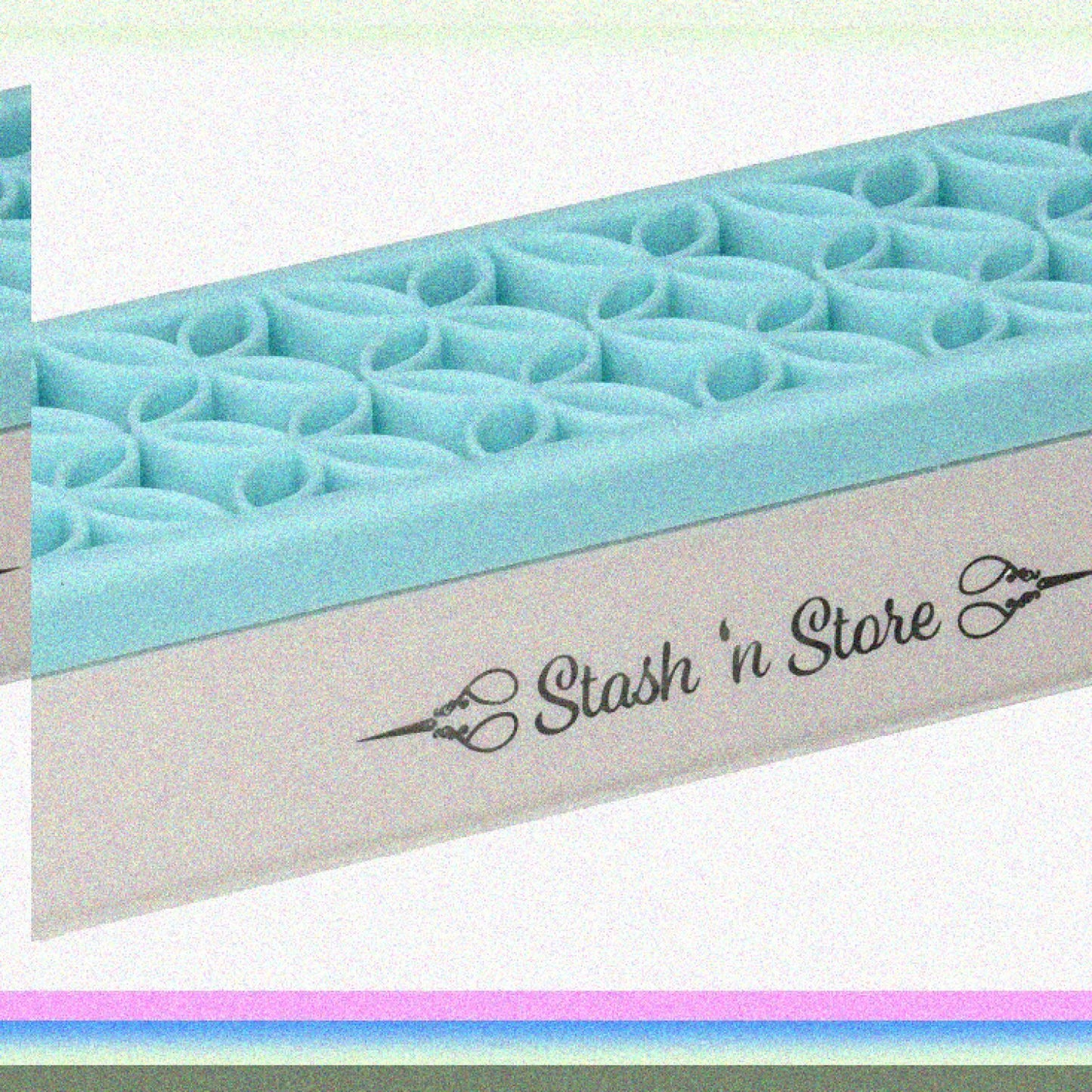 Aqua OhSew Orgn Stash n Store Sewing Notions Organizer