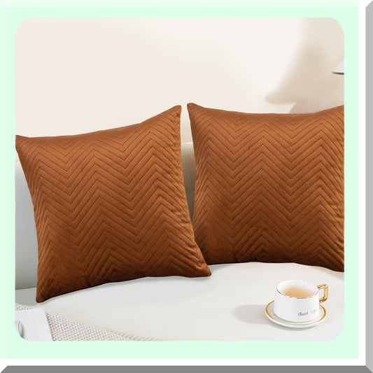 Modern Camel Decor Pillow Cover - 18x18 Couch Cushion Case for Bedroom, Sofa, Office & Living Room. Stylish Throw Pillow Case for Bed Decor.