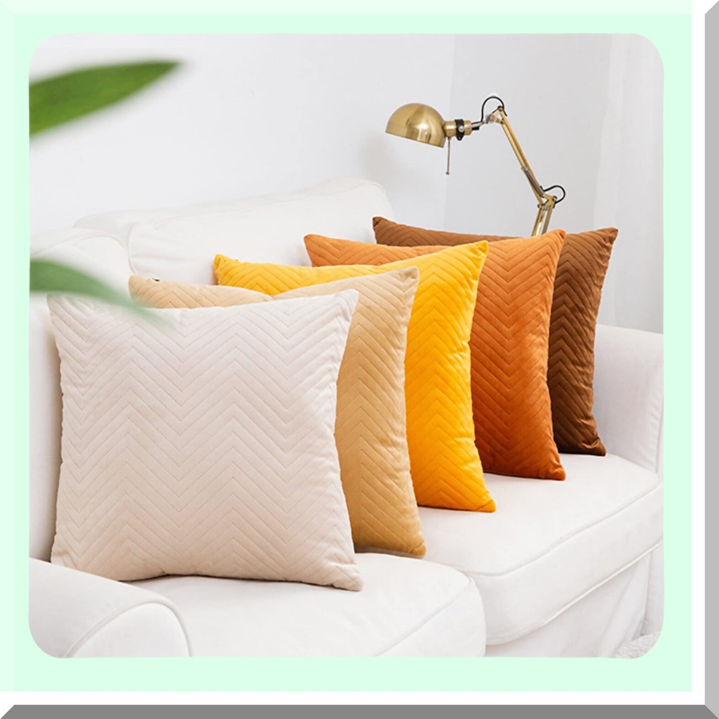 Modern Camel Decor Pillow Cover - 18x18 Couch Cushion Case for Bedroom, Sofa, Office & Living Room. Stylish Throw Pillow Case for Bed Decor.