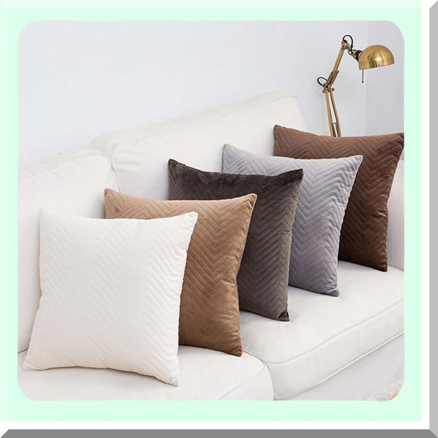 Modern Camel Decor Pillow Cover - 18x18 Couch Cushion Case for Bedroom, Sofa, Office & Living Room. Stylish Throw Pillow Case for Bed Decor.