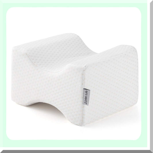 SleepEase Orthopedic Knee Hip Leg Wedge Pillow - Side Sleeper Support for Hip & Back Pain Relief - Ergonomic Sleeping Aid