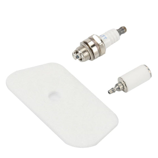 Air Fuel Filter and Spark Plug Set for HUSQVARNA Trimmer Models 124L 125L 128L
