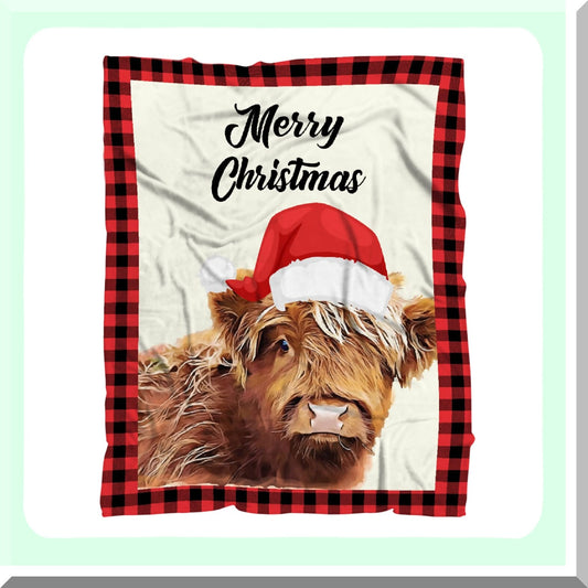 Highland Haven Flannel Fleece Blanket - Soft, Cozy, Lightweight Throw for Adults & Kids, Perfect for Travel, Bed, and Couch, All-Season Comfort, 50"x60"