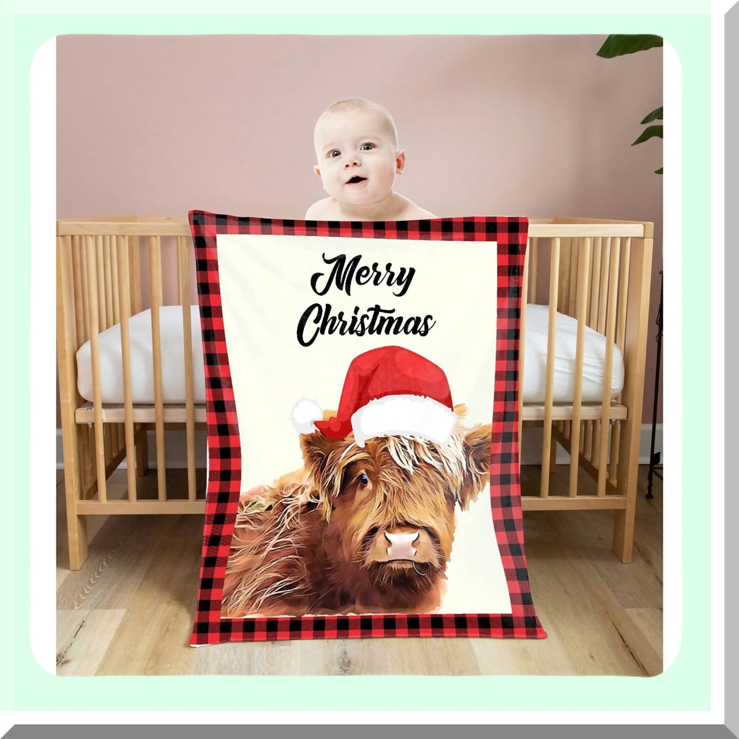 Highland Haven Flannel Fleece Blanket - Soft, Cozy, Lightweight Throw for Adults & Kids, Perfect for Travel, Bed, and Couch, All-Season Comfort, 50"x60"