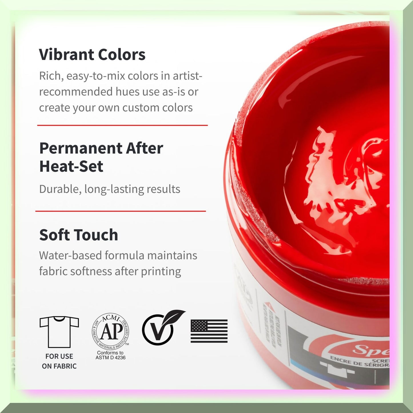 ColorSplash Fabric Ink Kit 6 Colors 4oz