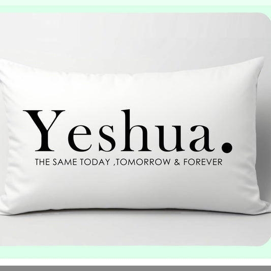 Faithful Blessings Pillow Covers - Set of 2, Inspirational Christian Gifts for Women, Religious Decorative Cushion Cases 12x20