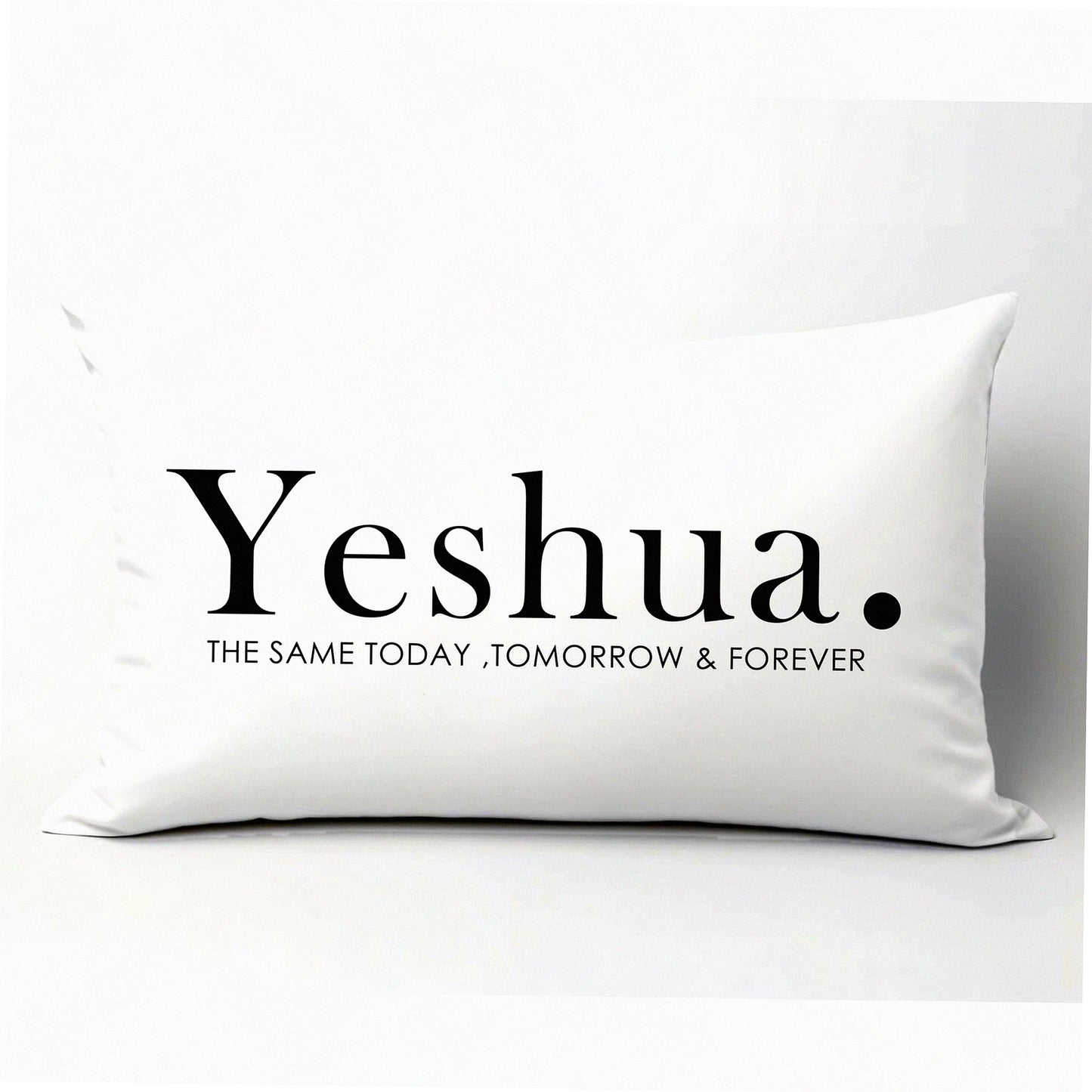 Faithful Blessings Pillow Covers - Set of 2, Inspirational Christian Gifts for Women, Religious Decorative Cushion Cases 12x20