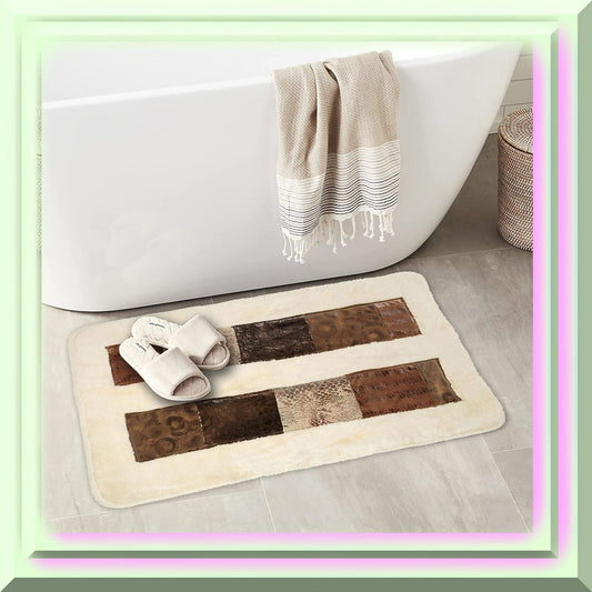 Zambia Animal Print Bathroom Rug