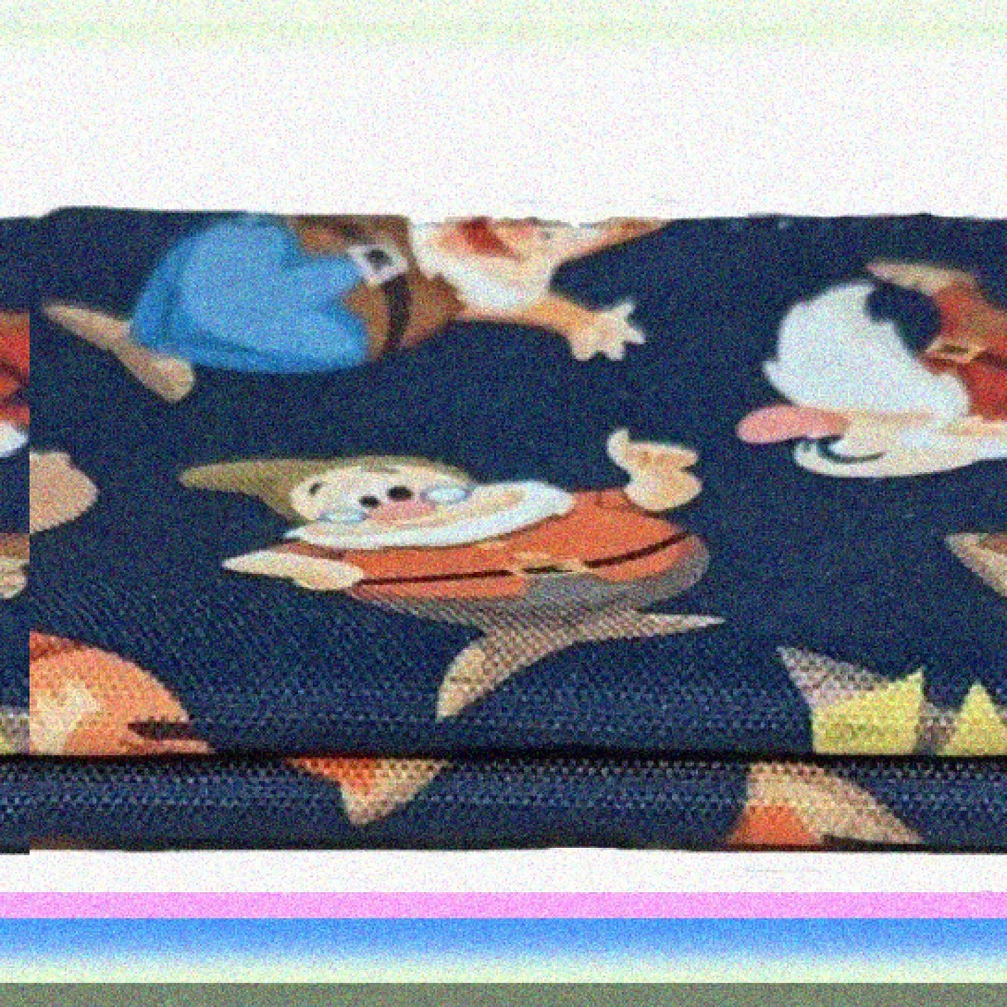 Seven Dwarves Allover Print Cosmetic Pouch