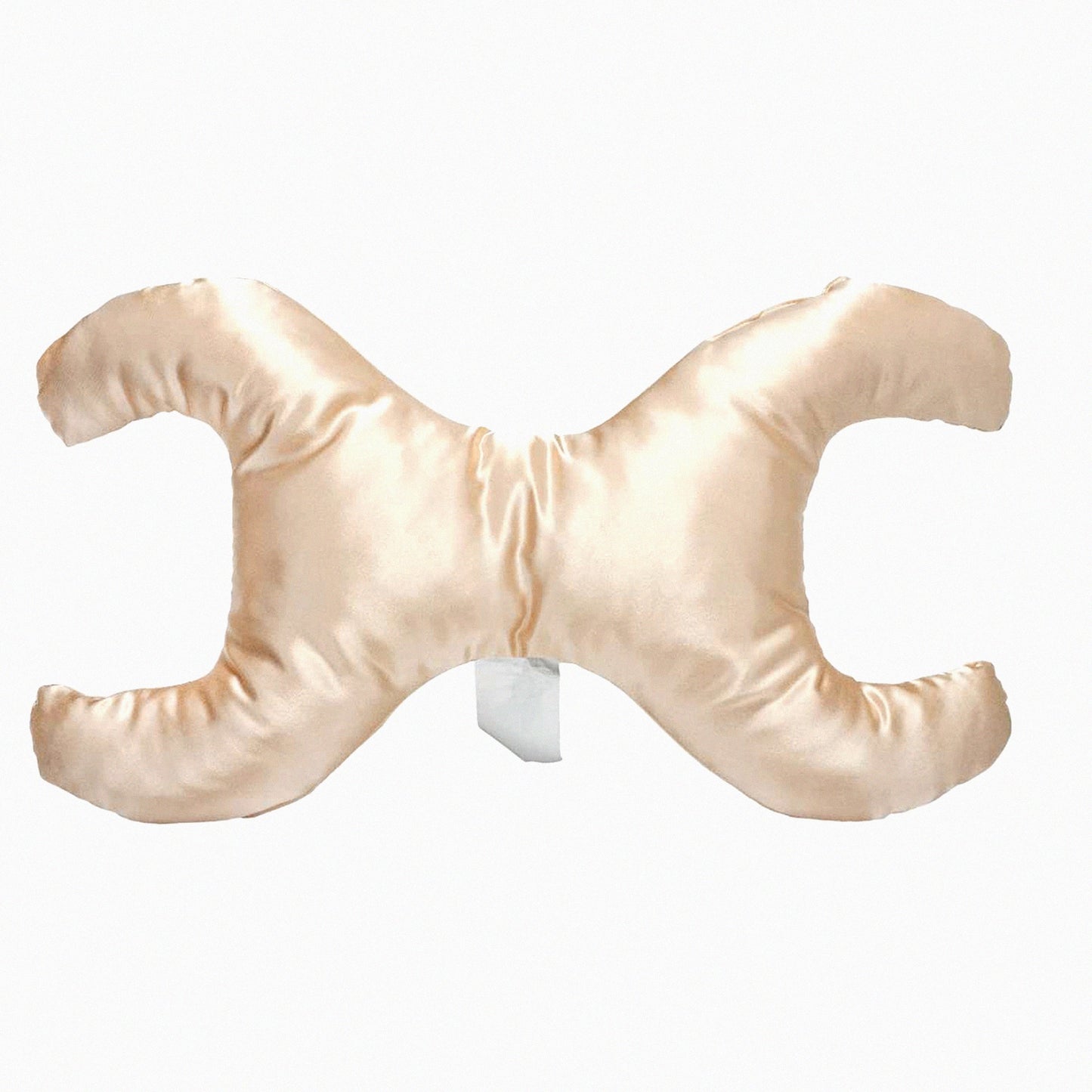 Champagne Dream Pillow - Petite Size for Face Saving Beauty Sleep - Soft and Luxurious Just The Pillow - Wake Up Refreshed and Rejuvenated