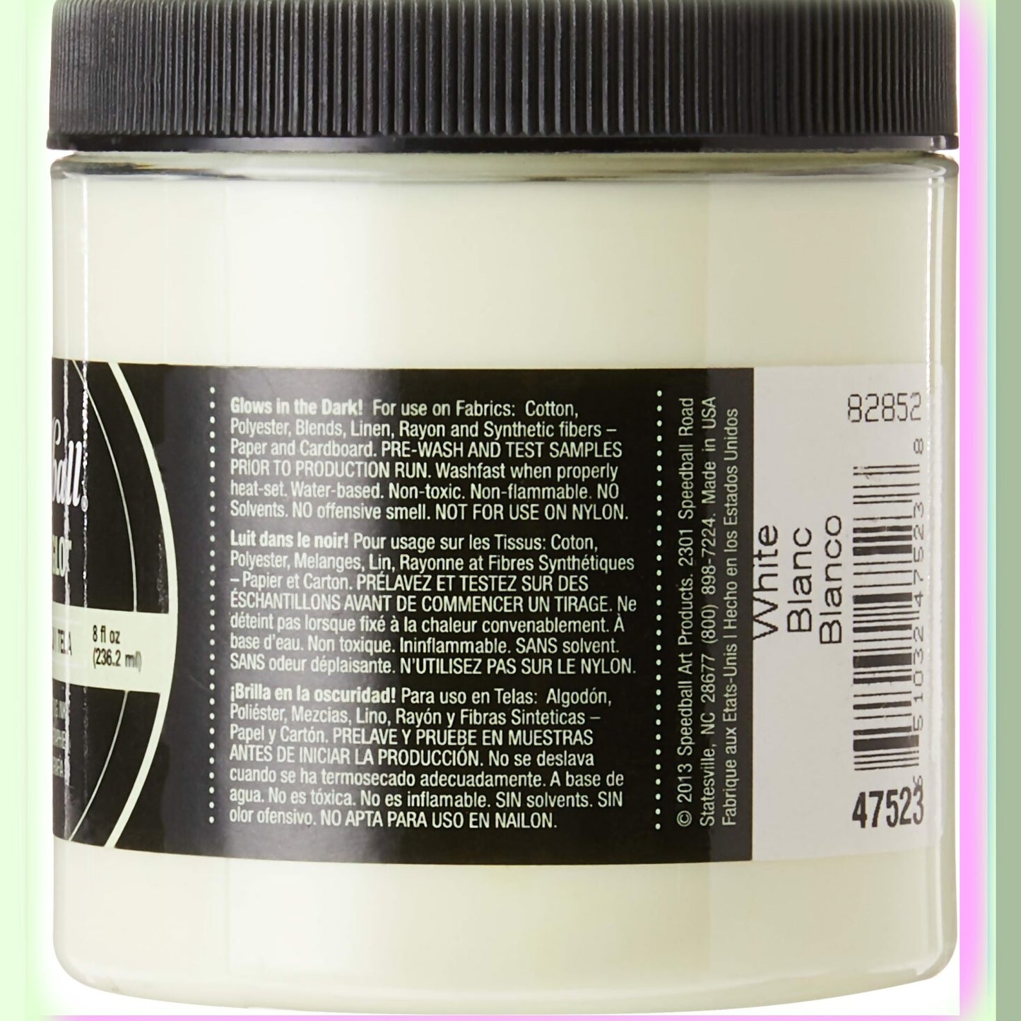 GlowTone Night Glo Fabric Ink 8oz