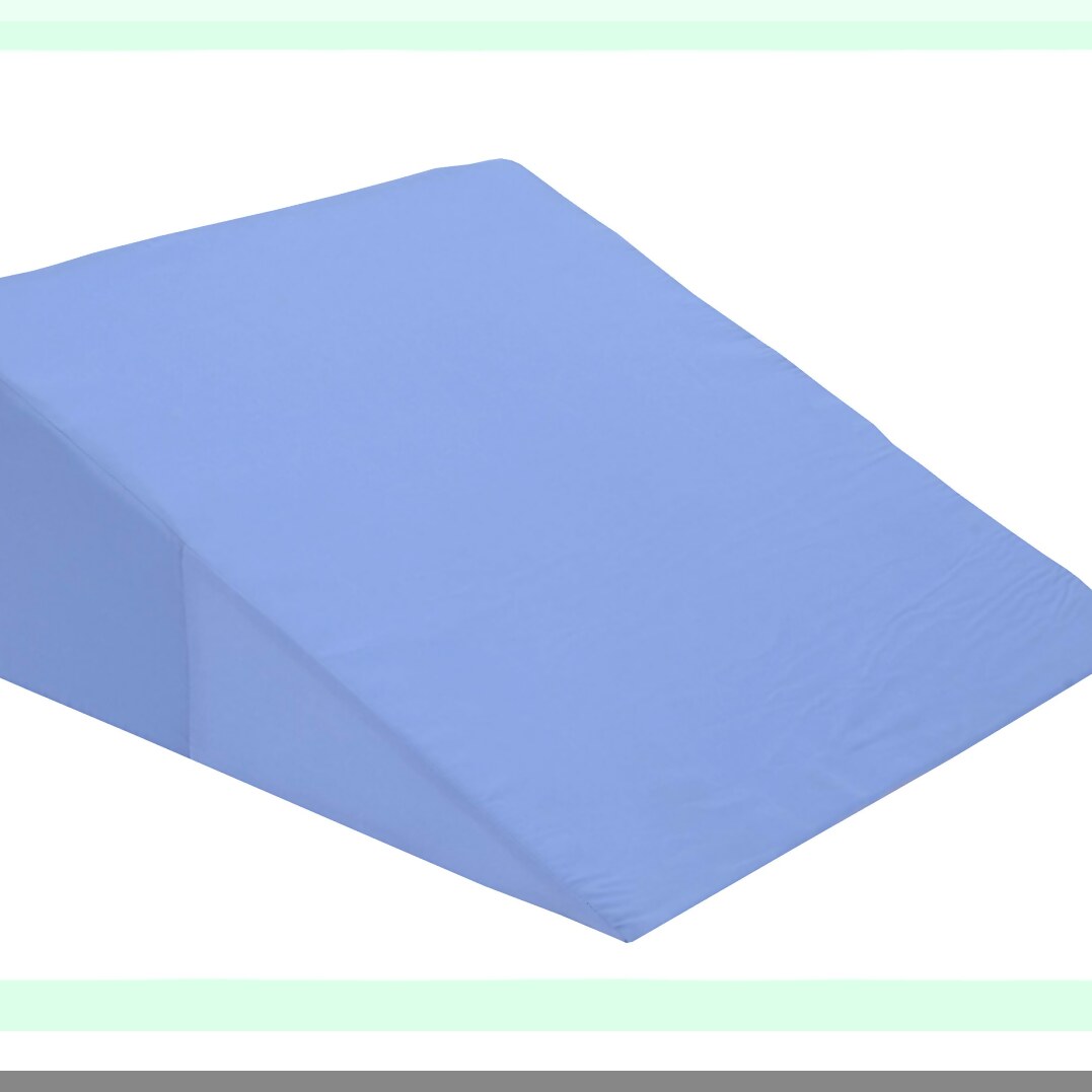 ComfortMax Foam Elevate Wedge - 10 Inch Blue - Supportive Bed Wedge for Ultimate Comfort and Relief - Adjustable and Expandable for User's Needs