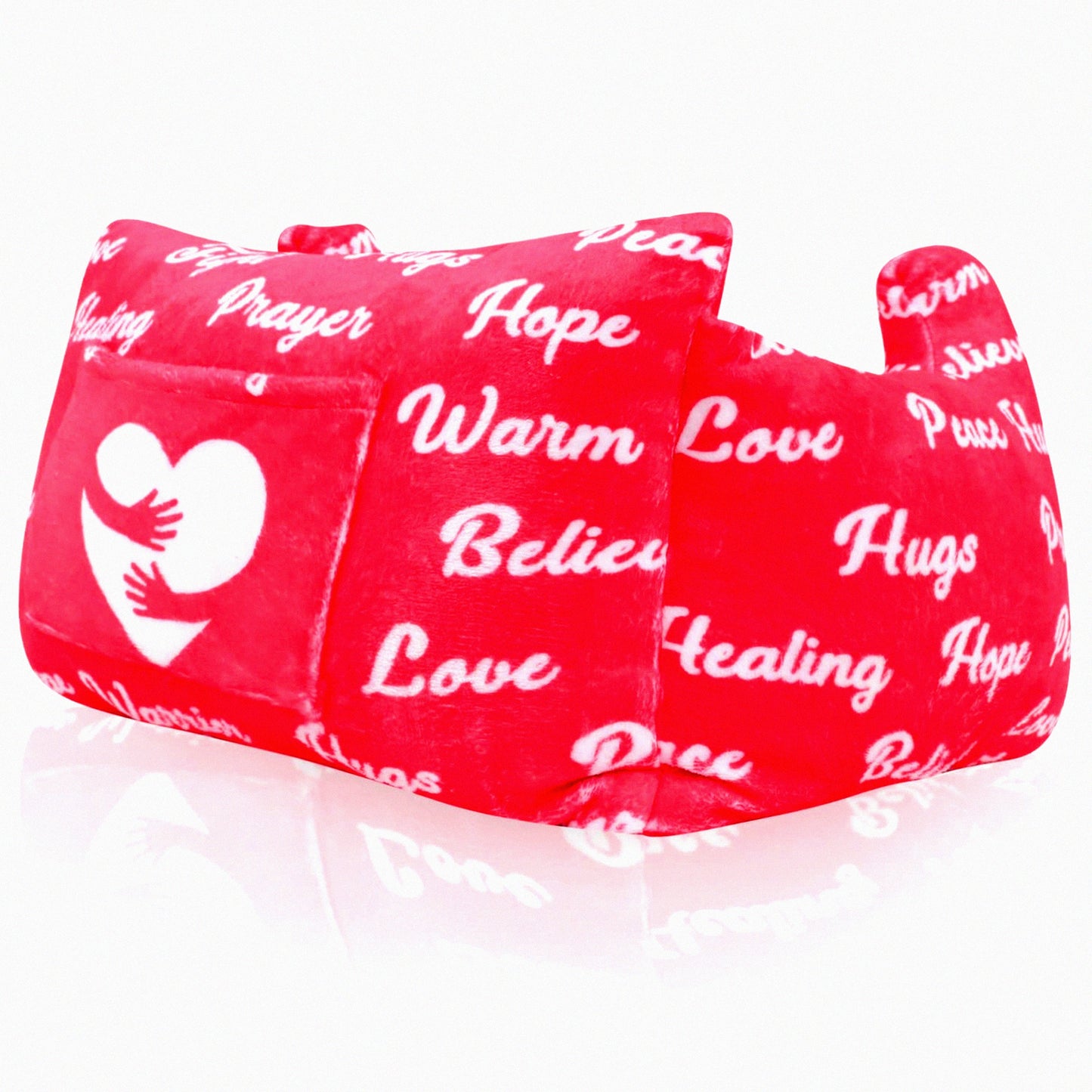 HealEase Plus Size Mastectomy Pillow - Pink Pockets Lumpectomy Recovery & Breast Reduction Support Pillow for Women After Surgery