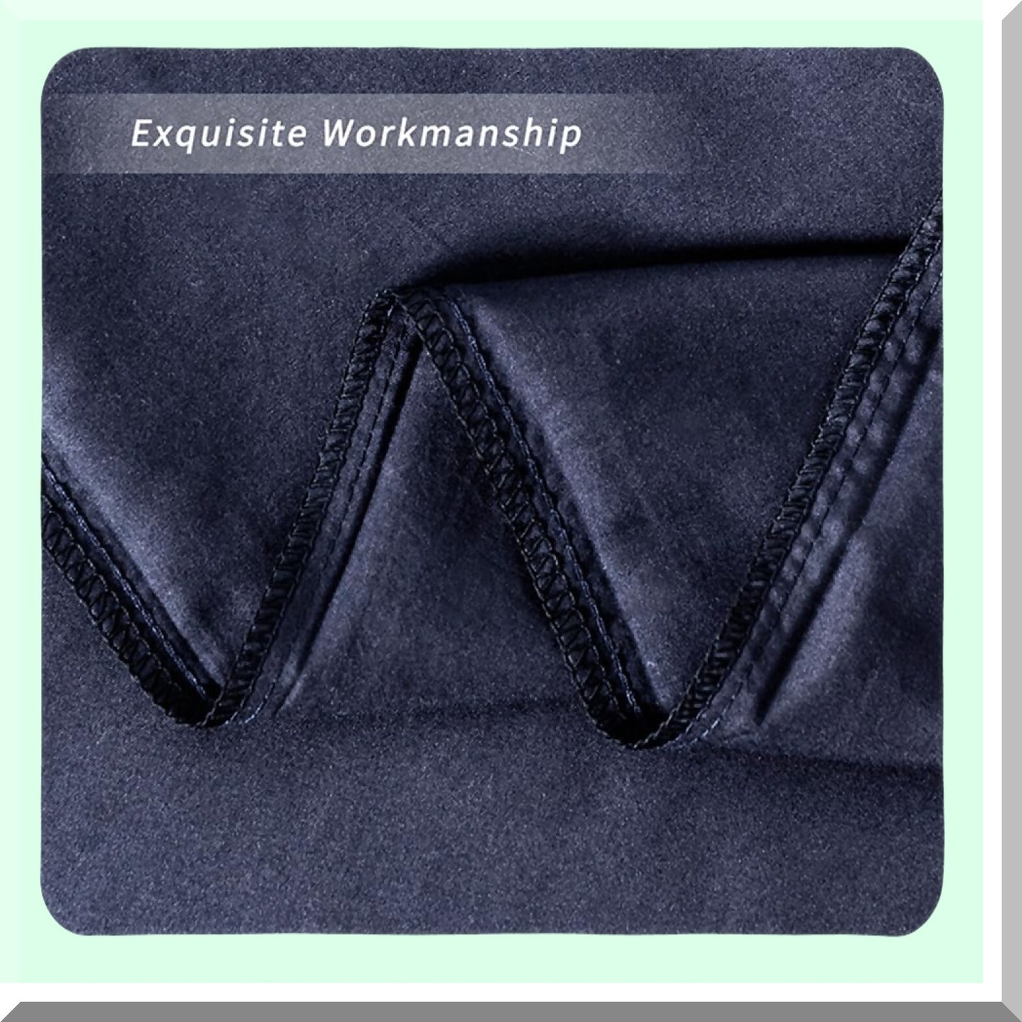 Navy Blue Microfiber Body Pillowcase Set - Soft Comfort 20 x 54 Inches - Hidden Zipper Closure - 2 Pack Body Pillow Cover - Not Shrink Fabric