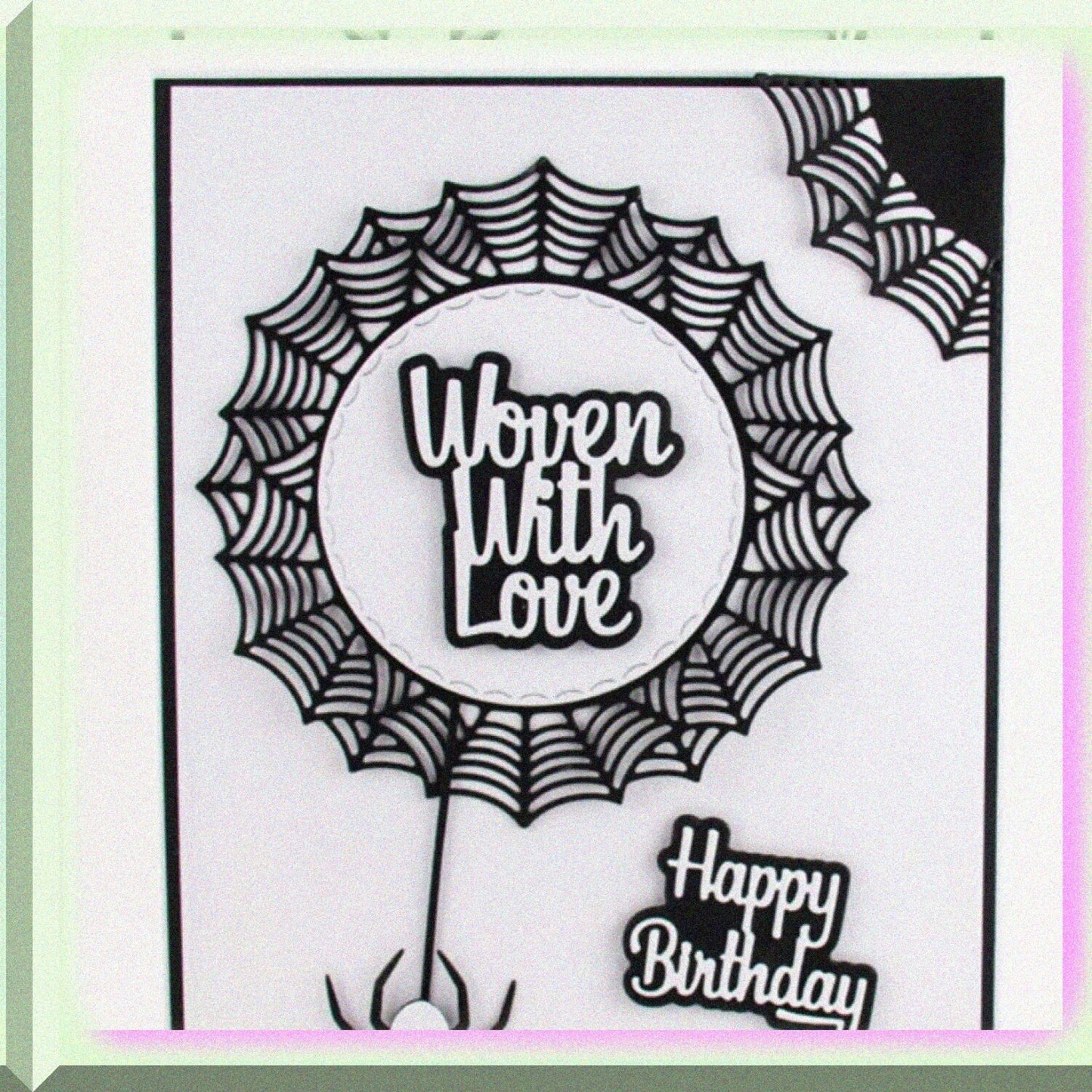 Happy Birthday Words Phrases Metal Cutting Dies