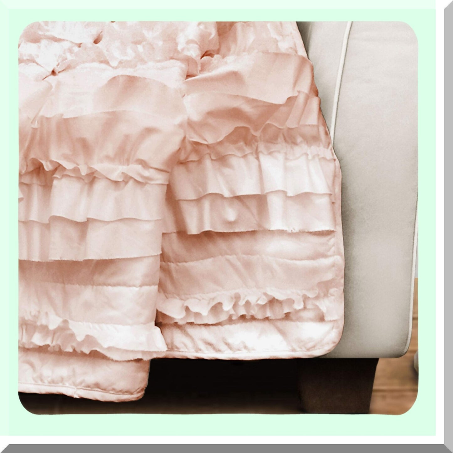 CozyBlush Luxe Throw Blanket - 60"x50" Pink Comfort"