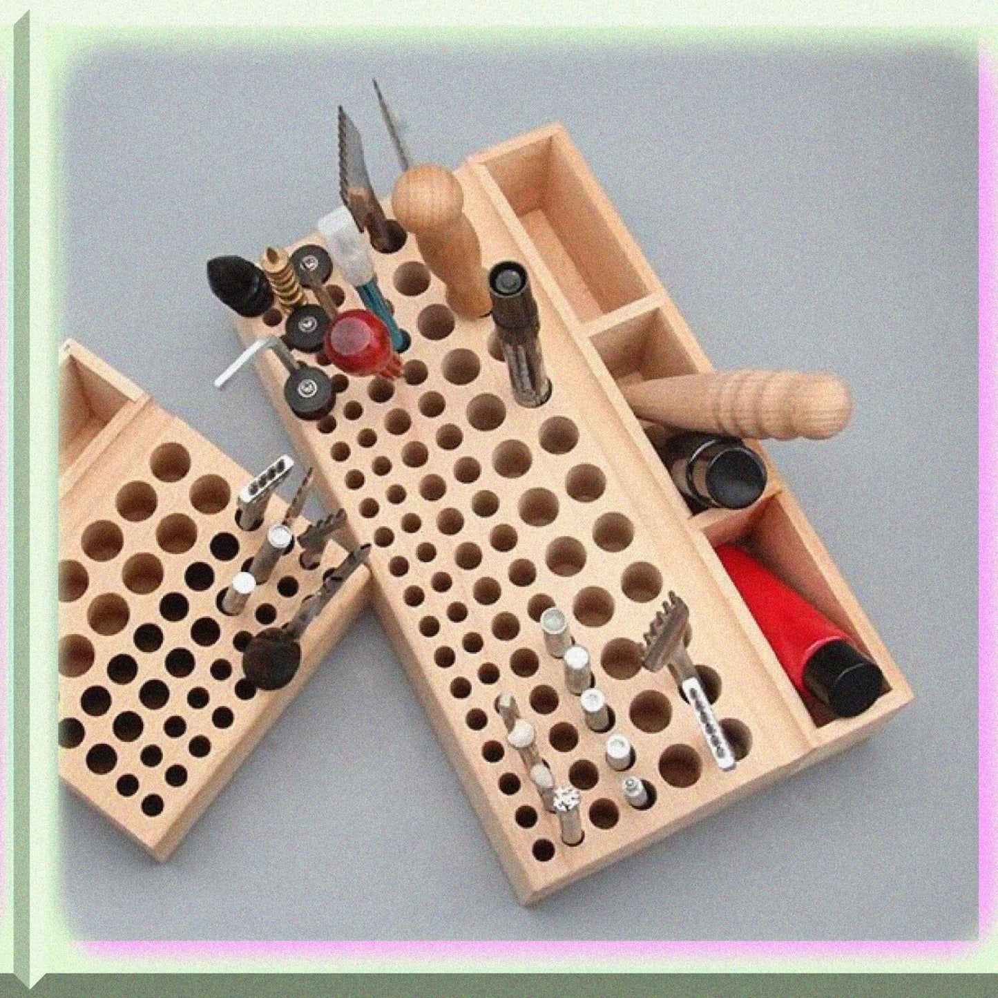 Leather Tool Holder Rack for 100 Tools