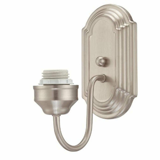 1-Light Nickel Wall Fixture 9"H x 4"W