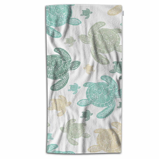Turtle Bath Towel 32x64 Inch Microfiber