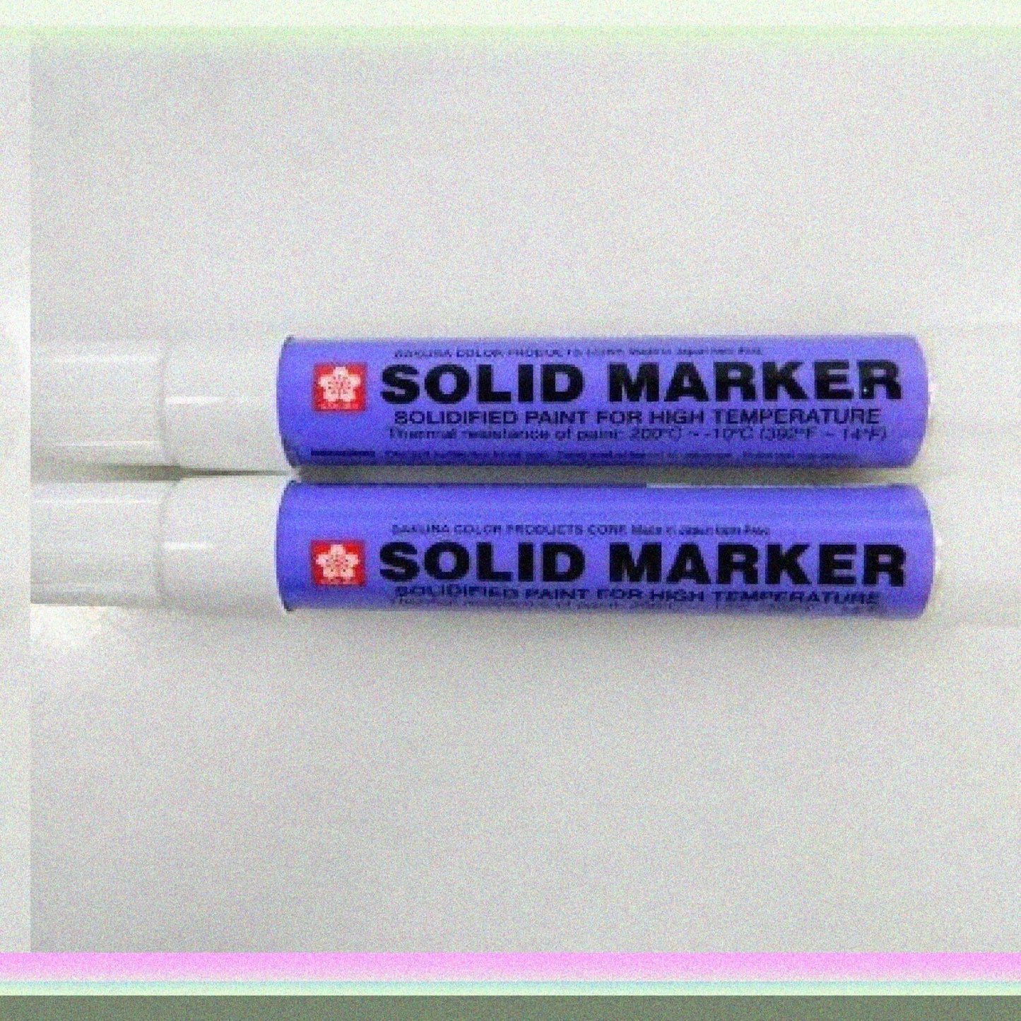 Two White Solid Paint Markers (2 Pack)