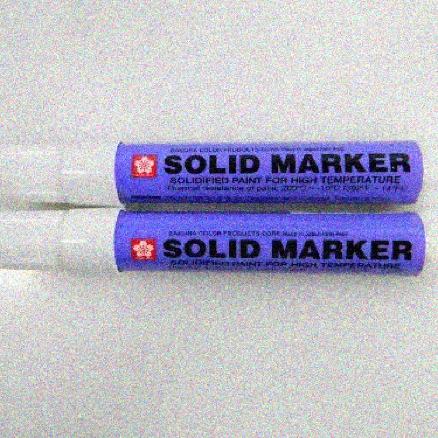 Two White Solid Paint Markers (2 Pack)