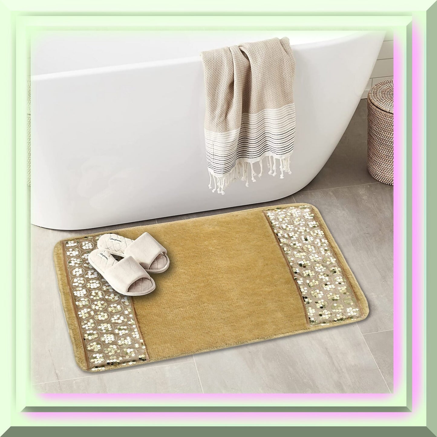 Champagne Sinatra Rug