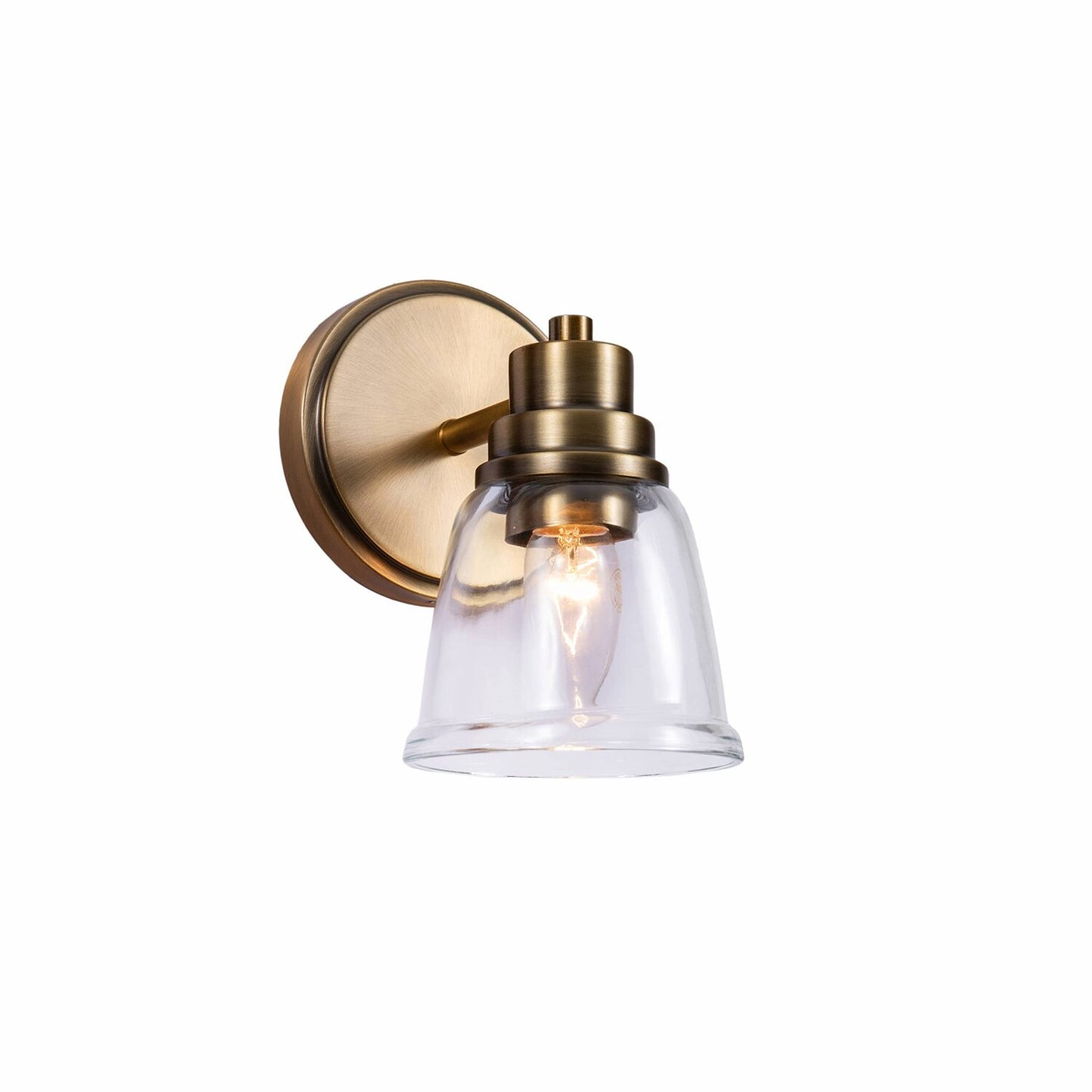Bathroom Vanity Light Fixture 1 Light Warm Br