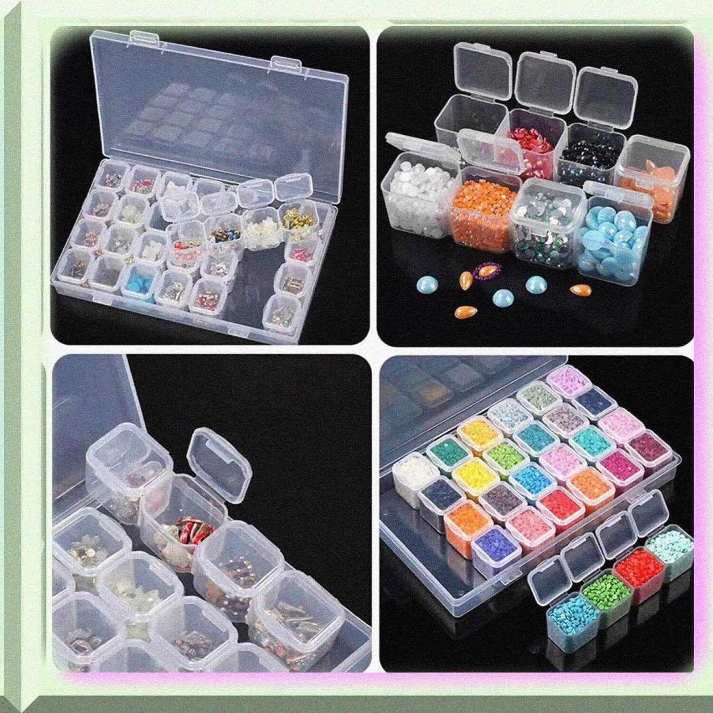 28 Slots Jewelry and Pills Storage Organizer