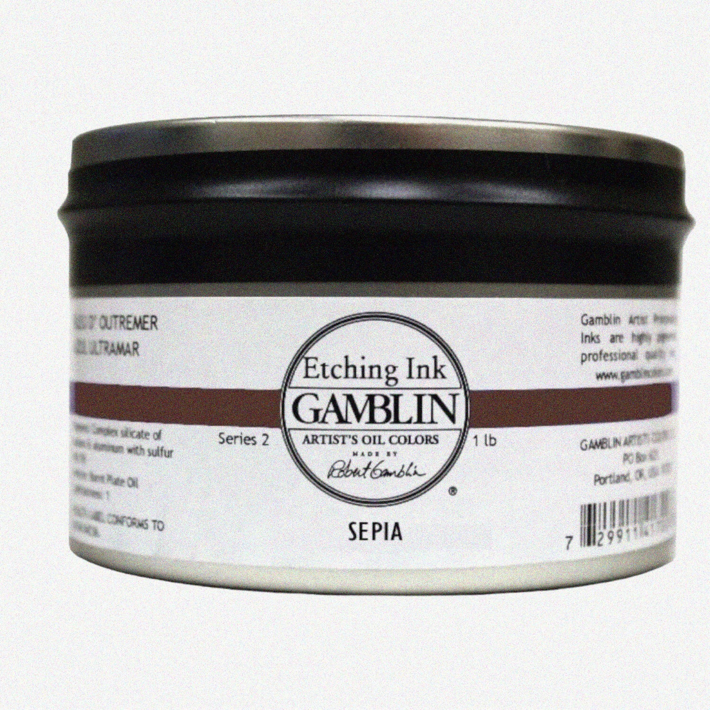SepiaScribe Artisanal Etching Ink for Printmaking