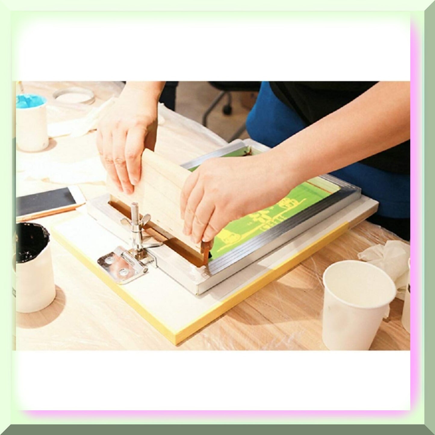 Aluminum Screen Printing Frame 11.8x15.75 Inches