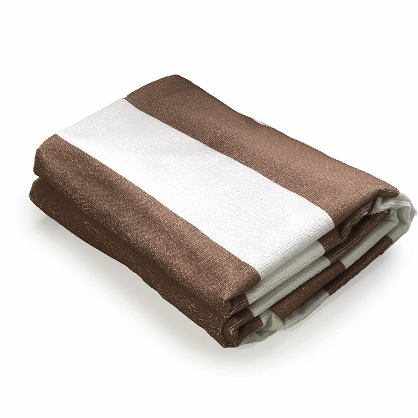 Oversize Microfiber Beach Towel 40x70 Inches Brown