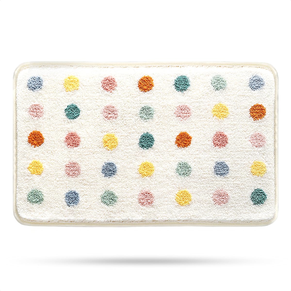 Floral Microfiber Bath Mat 20" x 31"