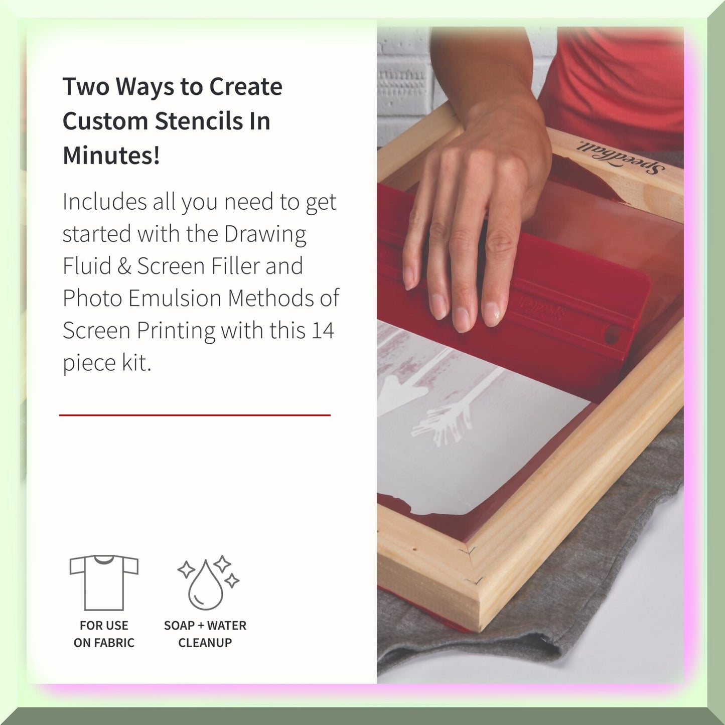 PrintPro Deluxe Screen Printing Kit 10x14
