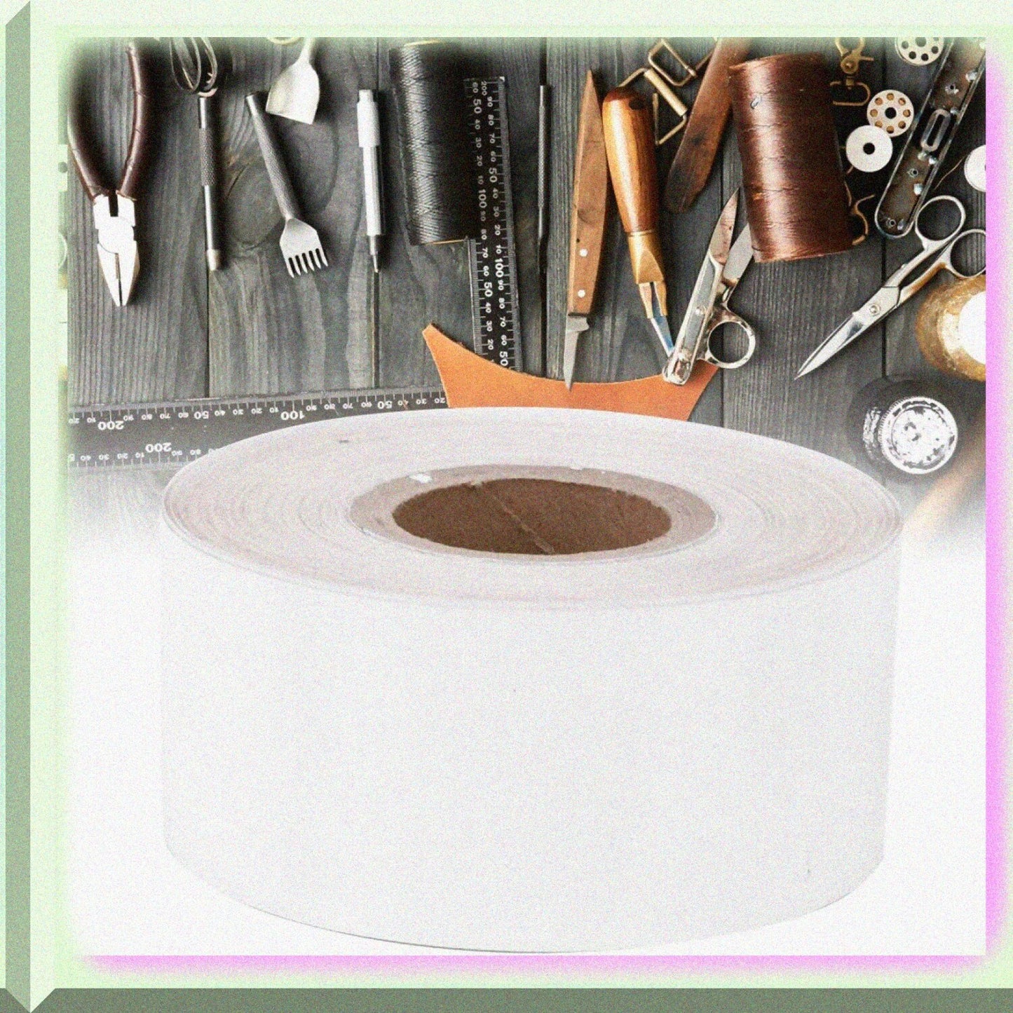 Hot Stamping F Paper Roll 3cm x 120m White