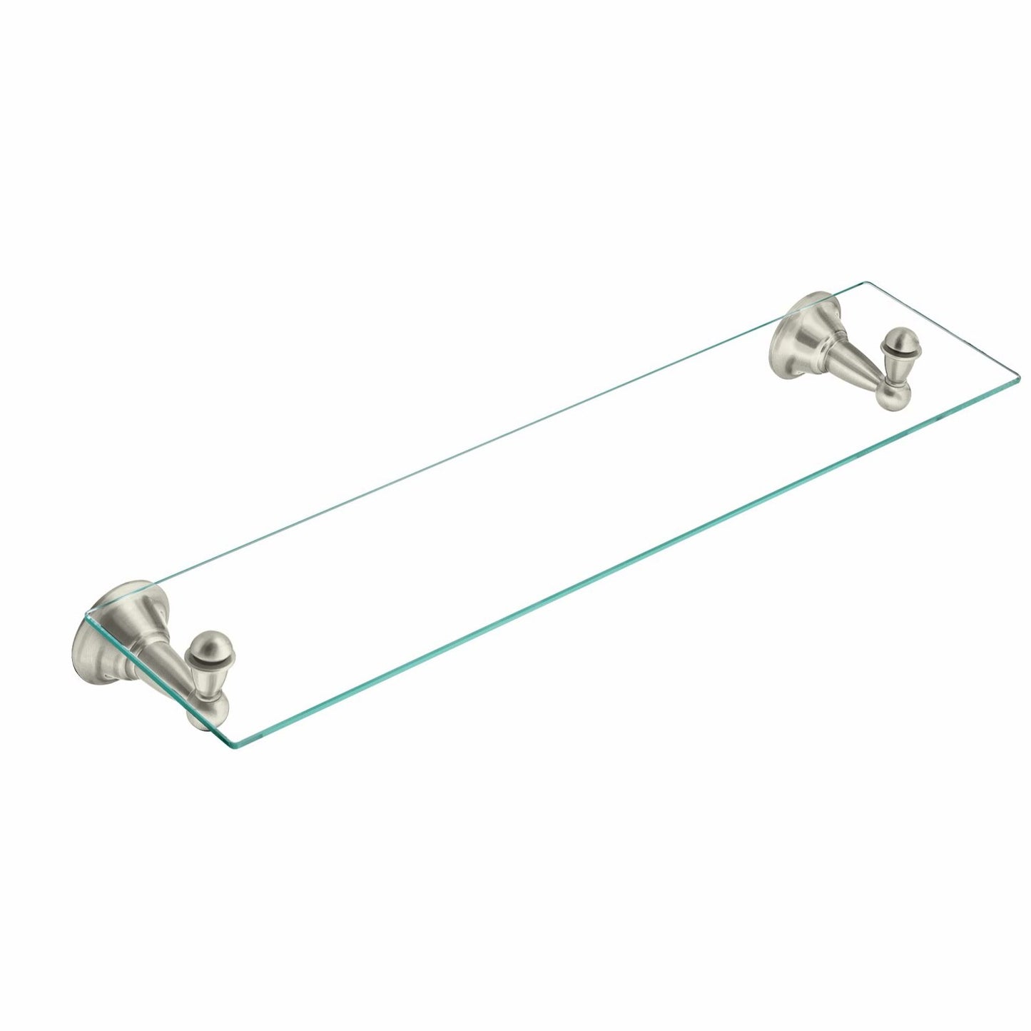 Sage Gl Bathroom Vanity Shelf Brushed Nickel