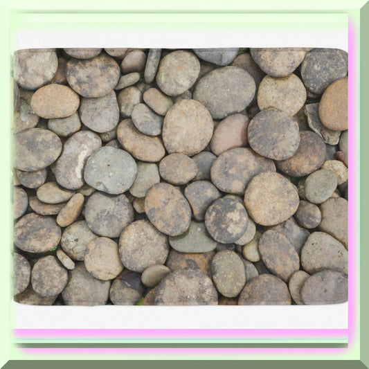 River Rock Bath Mat Multicolor 30.2" x 20"