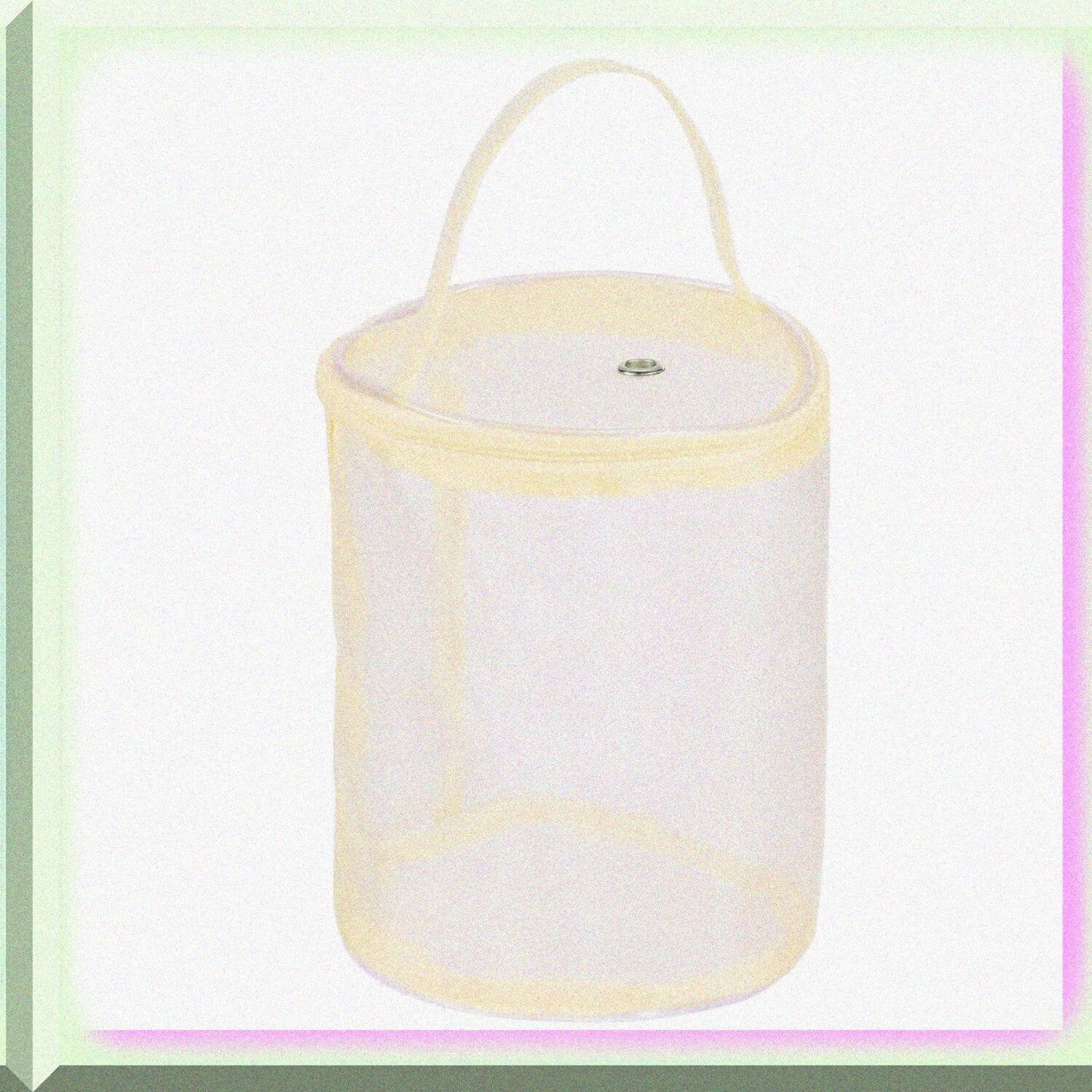 Yarn Storage Bag Beige 13cmx30cm