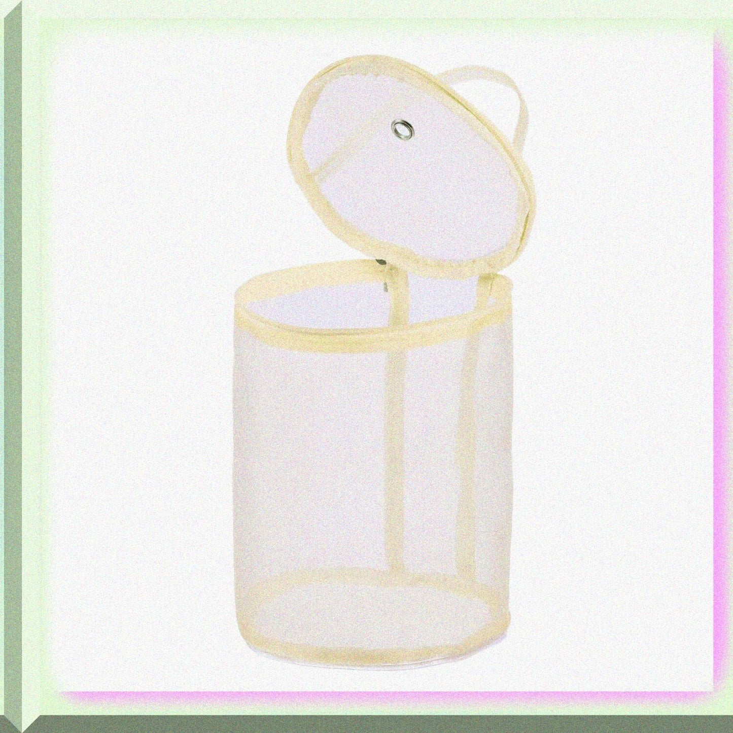 Yarn Storage Bag Beige 13cmx30cm