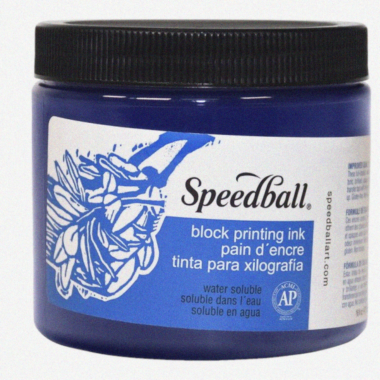 Violet Water-Soluble Block Printing Ink 16oz