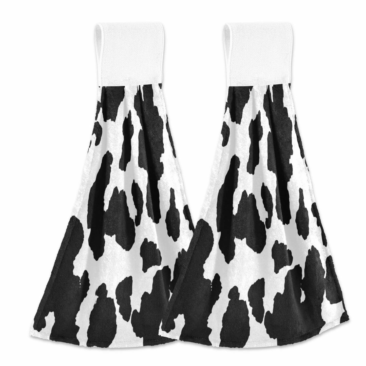 Funny Cow Kitchen Towels 2PCS 12x17 Inches