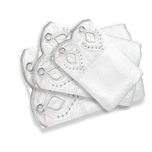 3PC White Towel Set