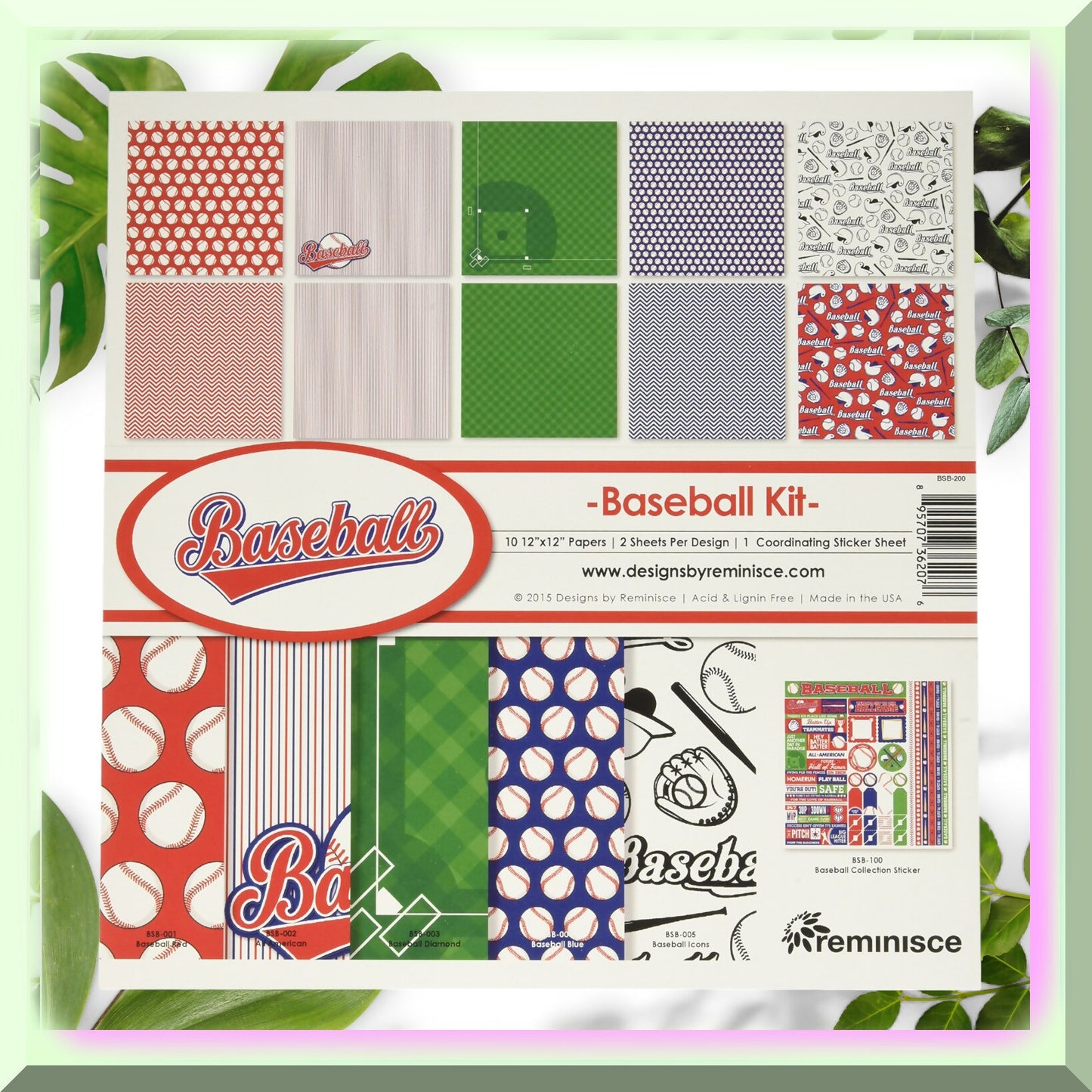 Rainbow Diamond Baseball Memories Kit