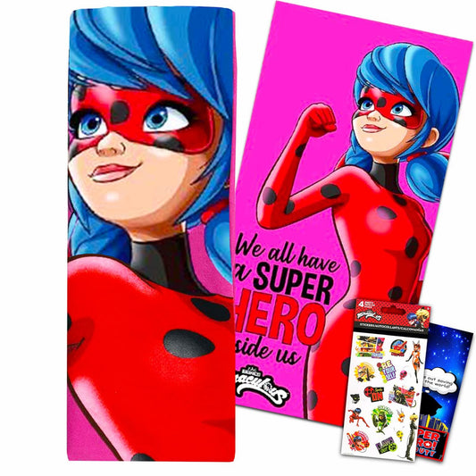 Miraculous Ladybug Beach and Pool Towel Set