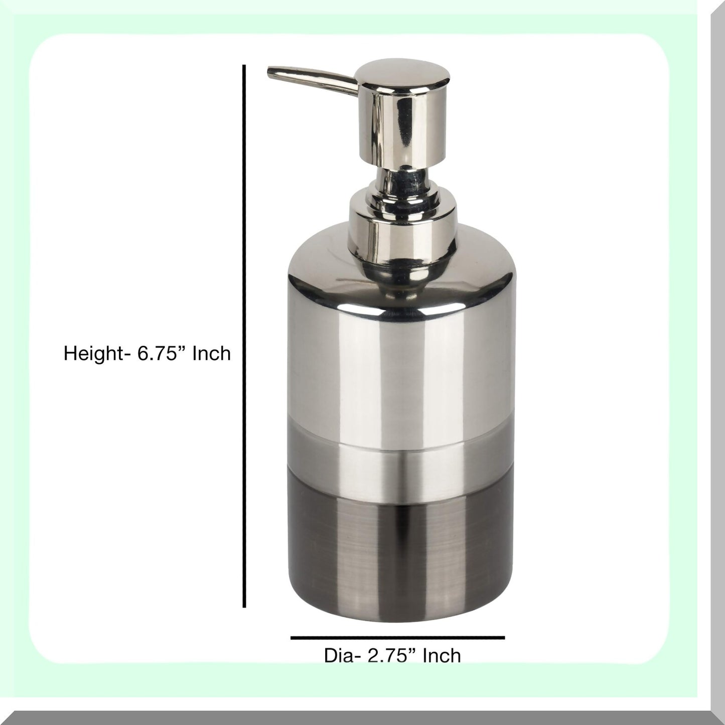 Set of 4 Triune Bath Accessories in Gray Stainless Steel