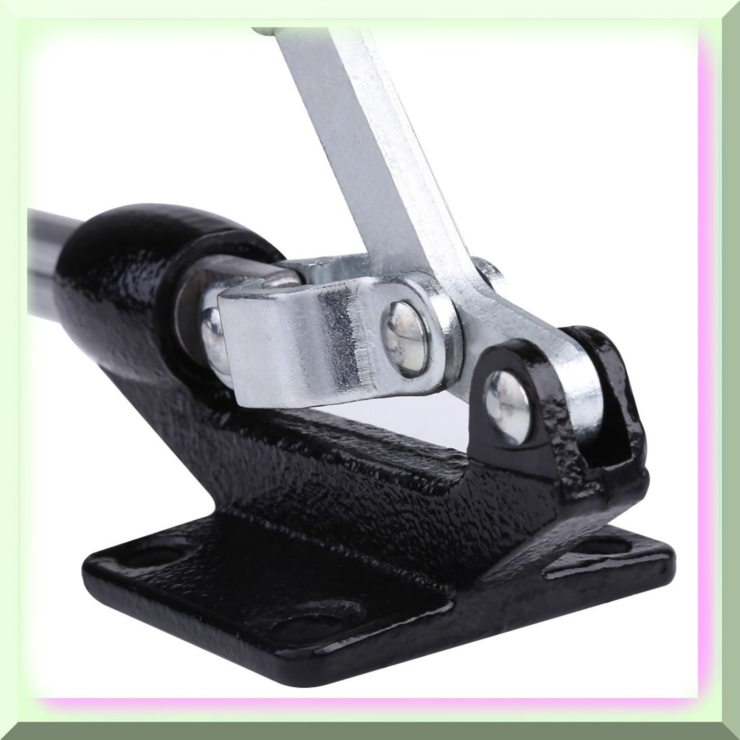 HeatMaster Pro Clamping Press Handle Kit Black Carbon Steel