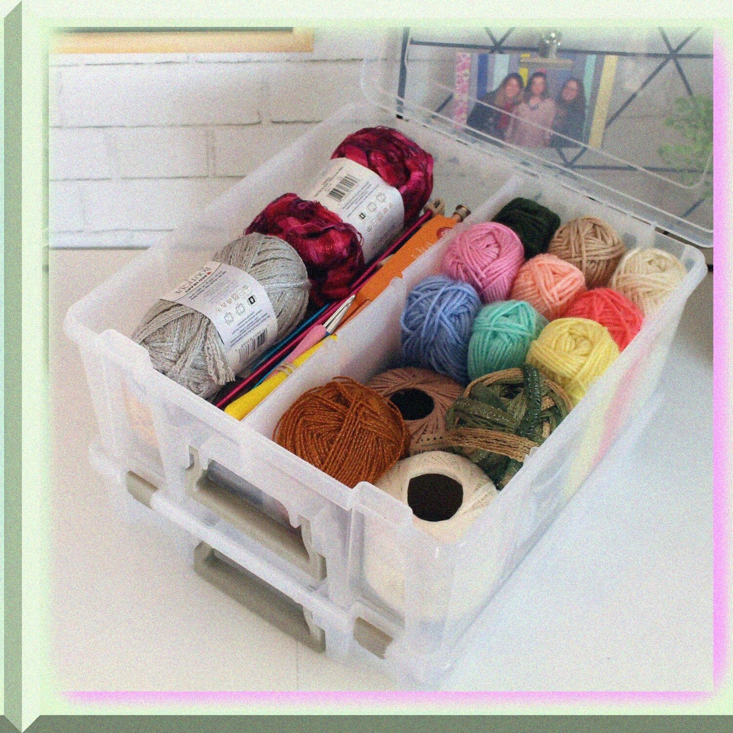 Super Satchel Double Deep Art Storage with Dividers